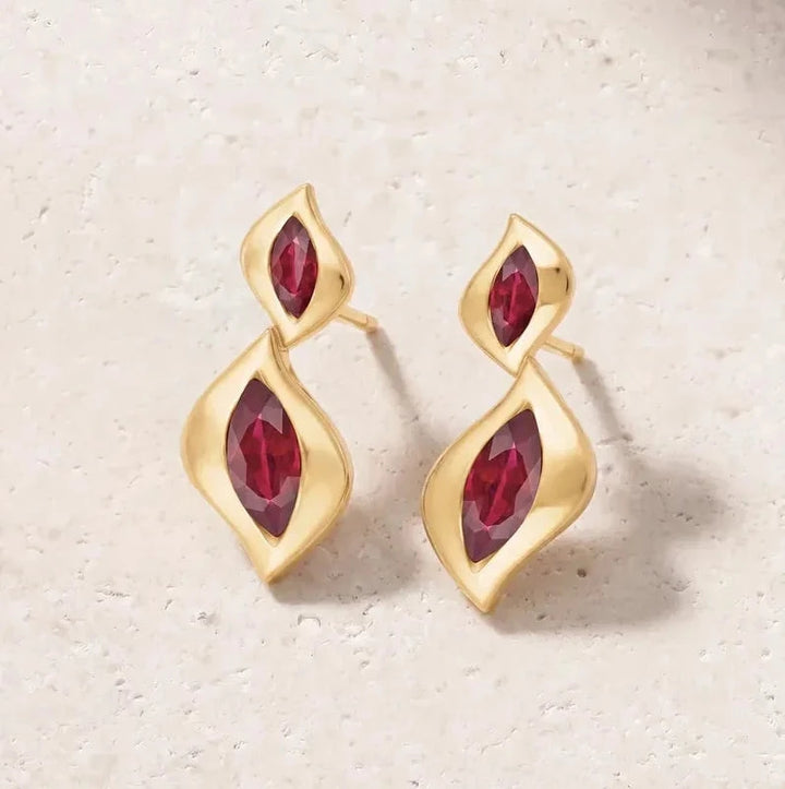 Harmony Ruby Climber Earrings earrings Harmony 
