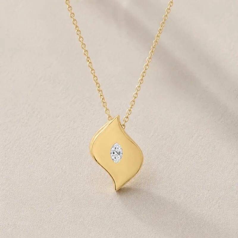 Harmony Sculpté Diamond Pendant Necklace Necklace Harmony 