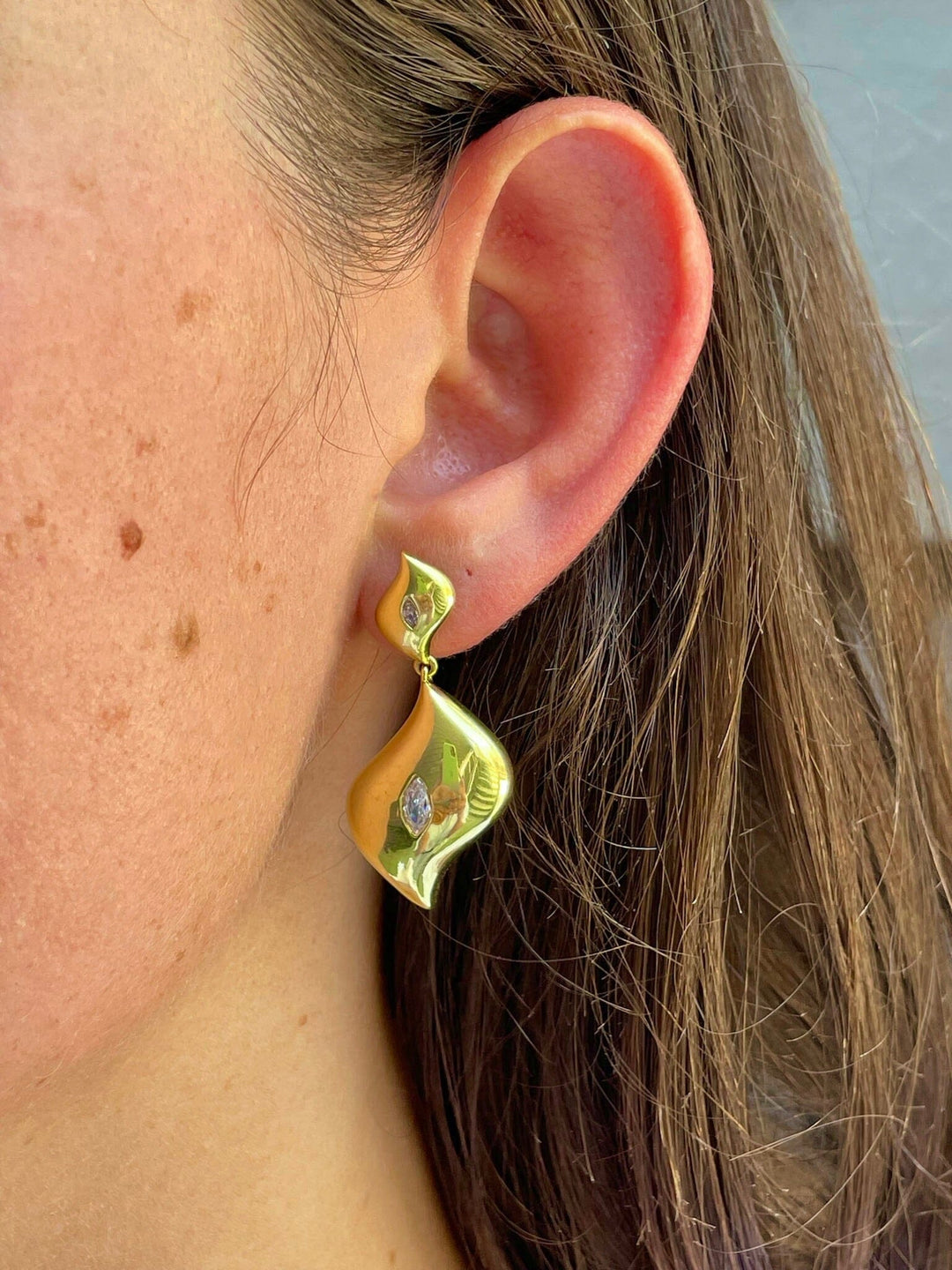 Harmony Sculpté - Grande Drop Earrings earrings Harmony 