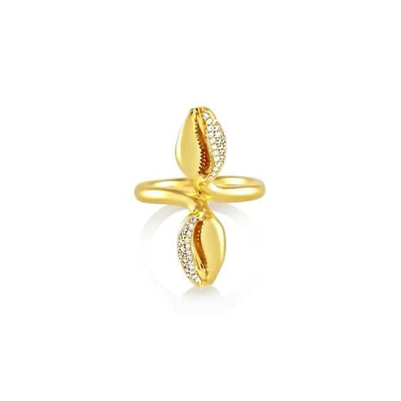 Le Cauri Endiamanté Ibeji Diamond Ring Ring Le Cauri Endiamanté 