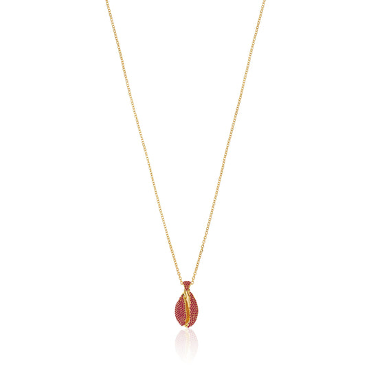 LE CAURI ENDIAMANTÉ Men's Le Grand Cauri Pave - Ruby Le Cauri Endiamanté 