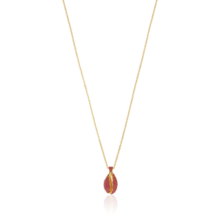 LE CAURI ENDIAMANTÉ Men's Le Grand Cauri Pave - Ruby Le Cauri Endiamanté 