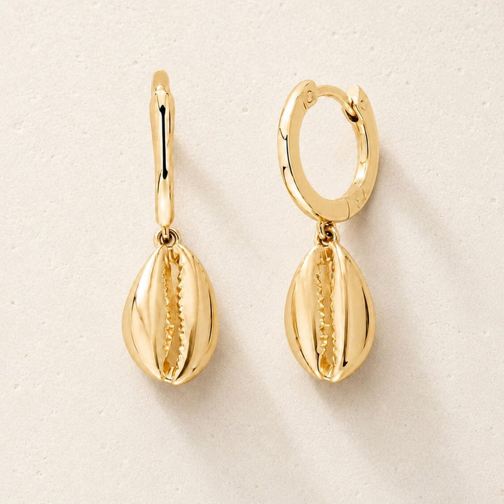 Le Cauri Endiamanté Pavé Gold Huggies Earrings earrings Le Cauri Endiamanté 