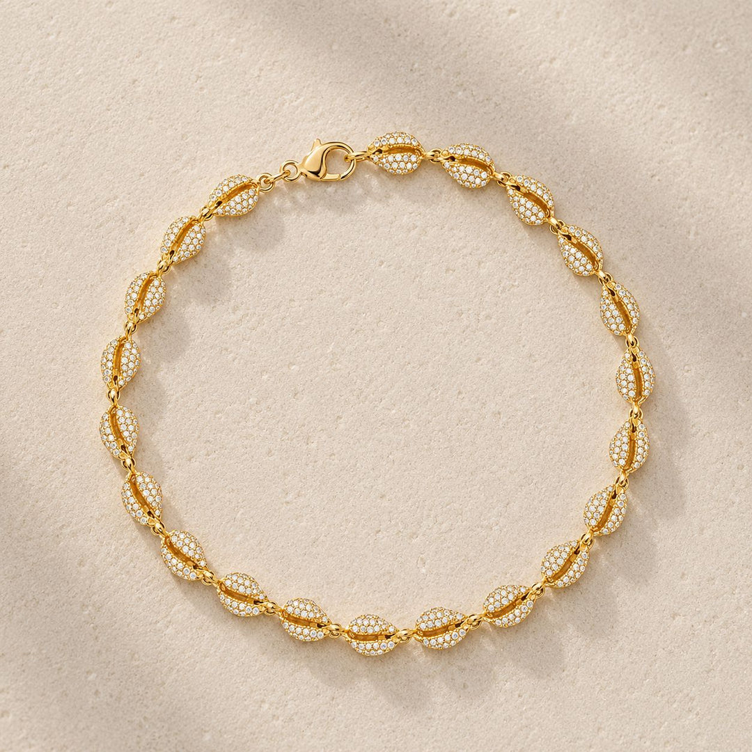 Le Cauri Endiamanté Pave Tennis Bracelet bracelet Le Cauri Endiamanté 