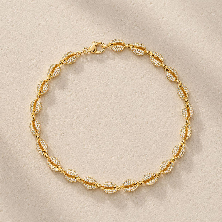 Le Cauri Endiamanté Pave Tennis Bracelet bracelet Le Cauri Endiamanté 