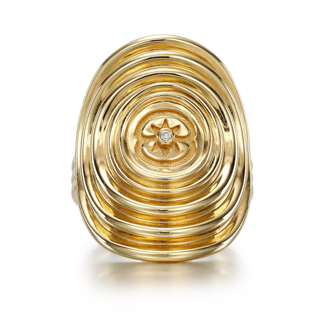 Stella Diamond Signet Ring Ring Sagesse 