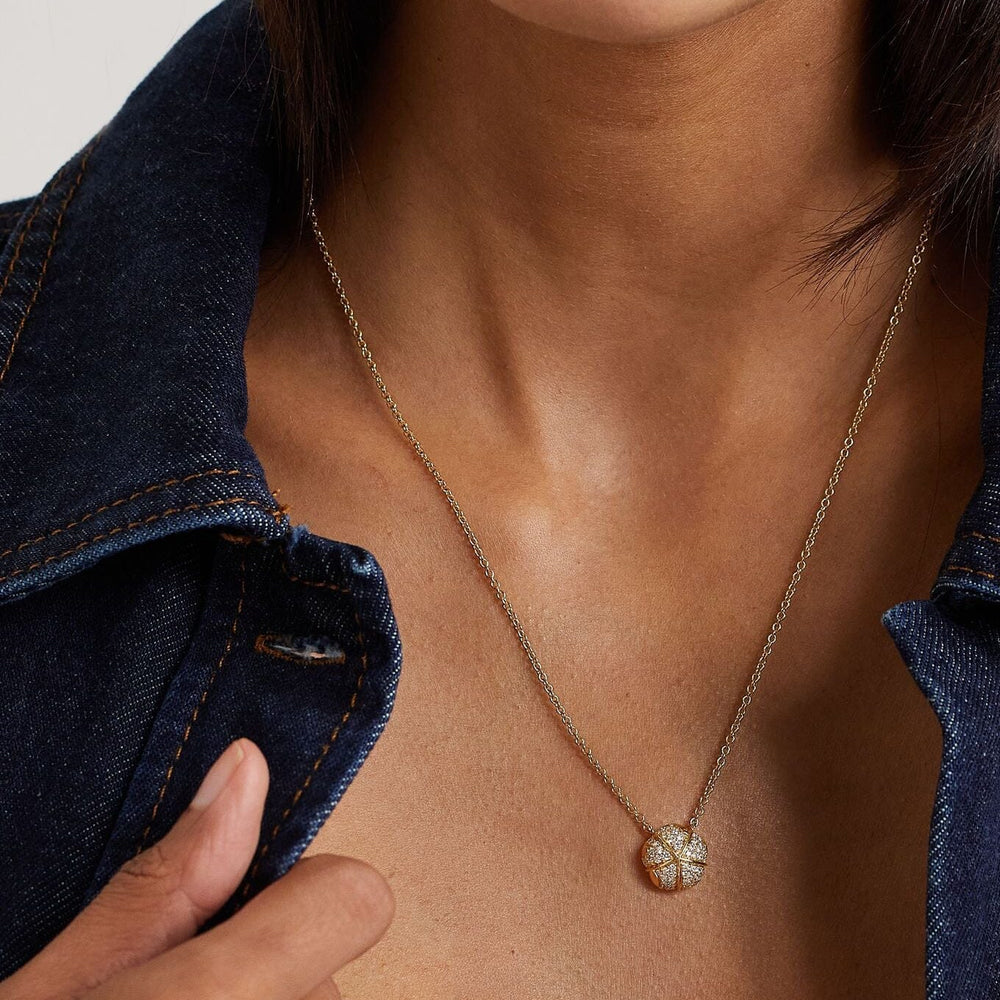 Terra Nova Pavé Diamond Necklace Necklace Terra Nova 