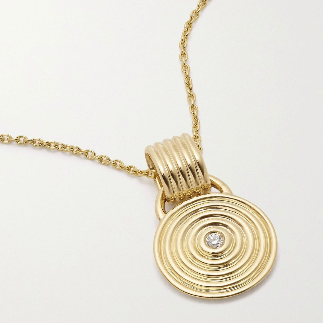 Universum Diamond Medallion Necklace Necklace Universum 