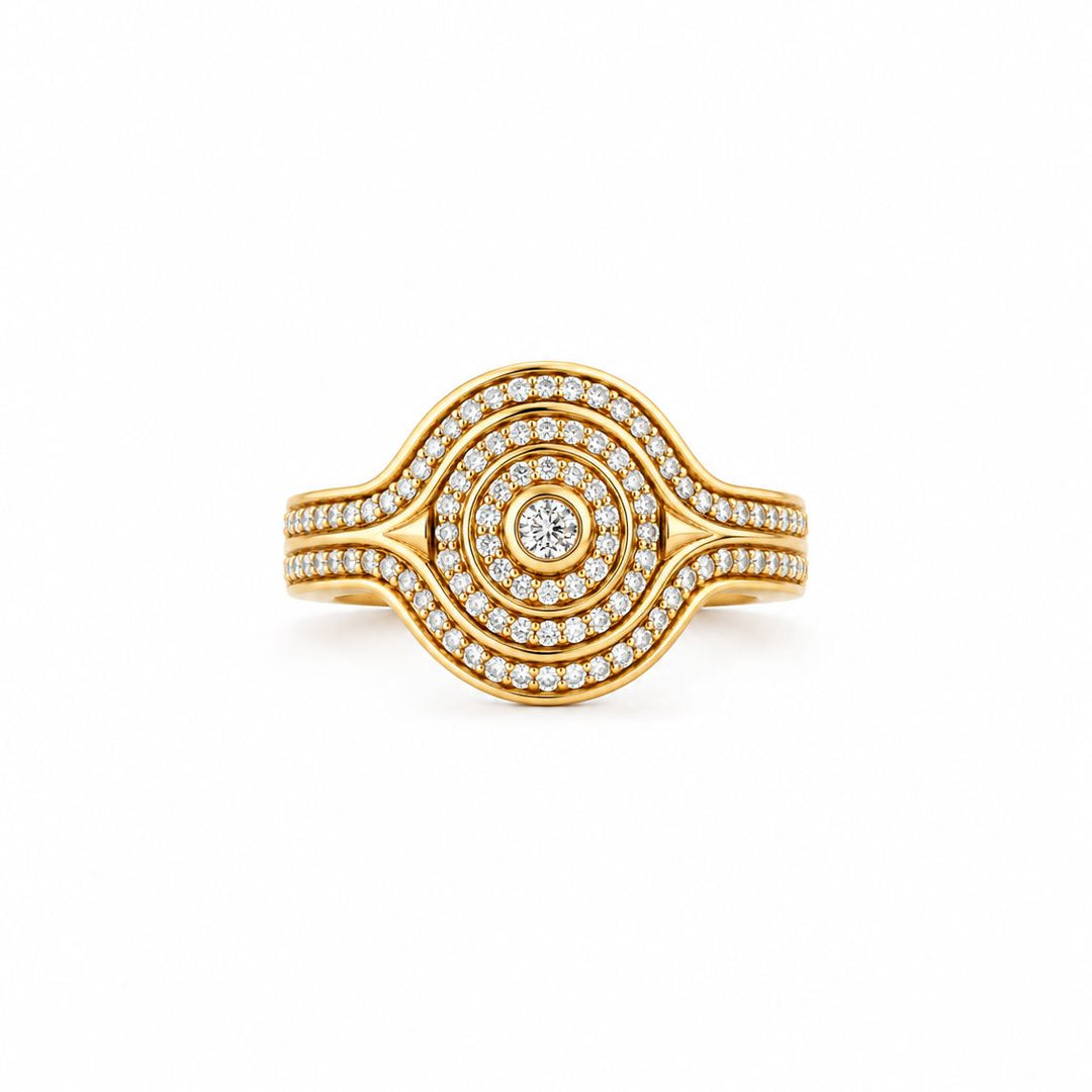 Universum Pavé Diamond Pinky Ring Ring Universum 