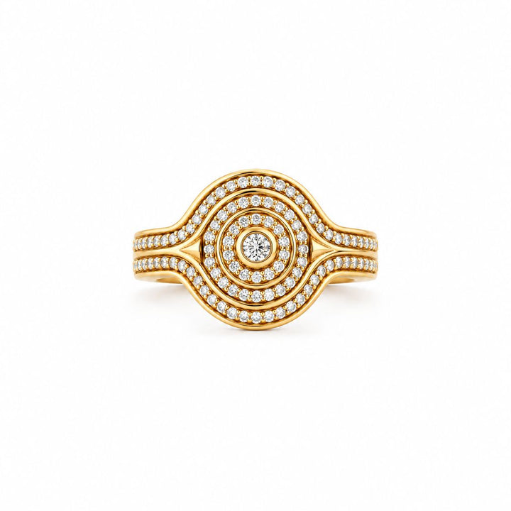 Universum Pavé Diamond Pinky Ring Ring Universum 