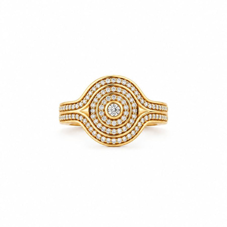 Universum Pavé Diamond Pinky Ring Ring Universum 
