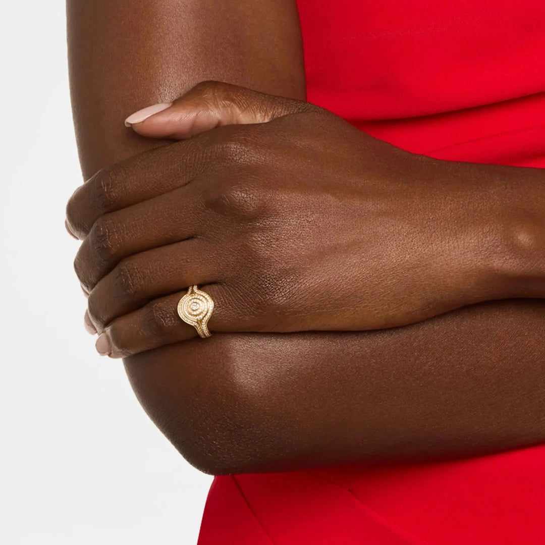 Universum Pavé Diamond Pinky Ring Ring Universum 
