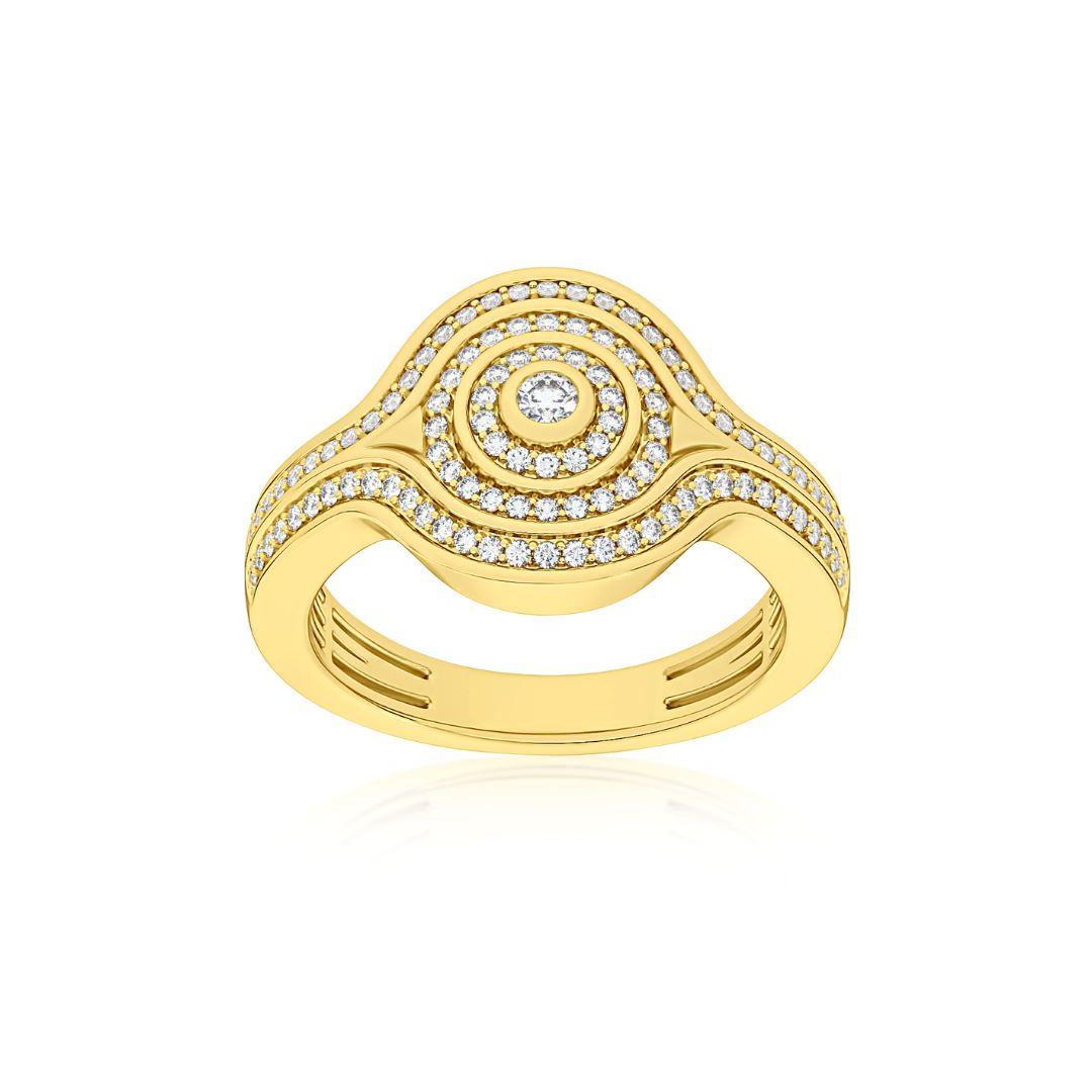 Universum Pavé Pinky Ring Ring Universum 