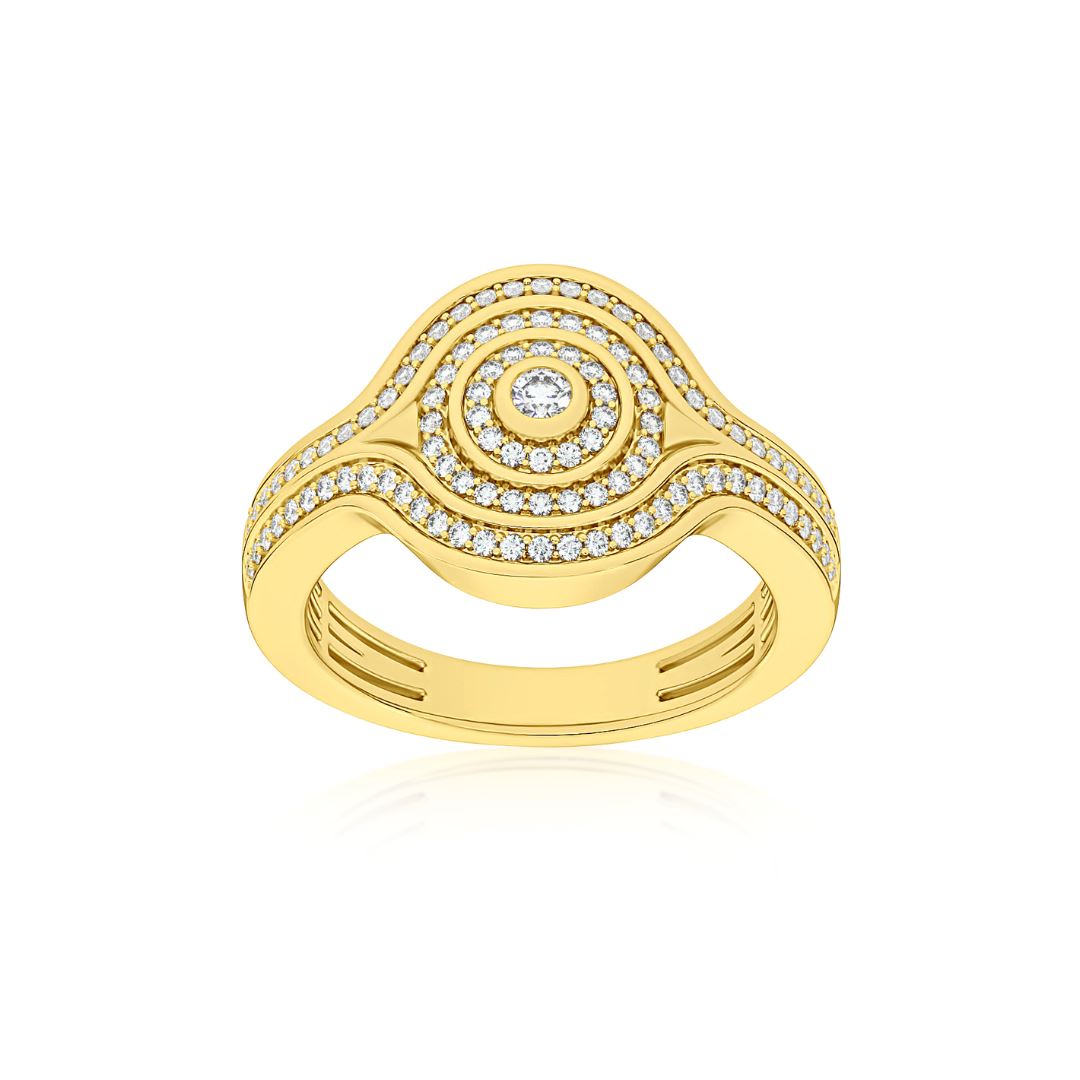 Universum Pavé Pinky Ring Ring Universum 