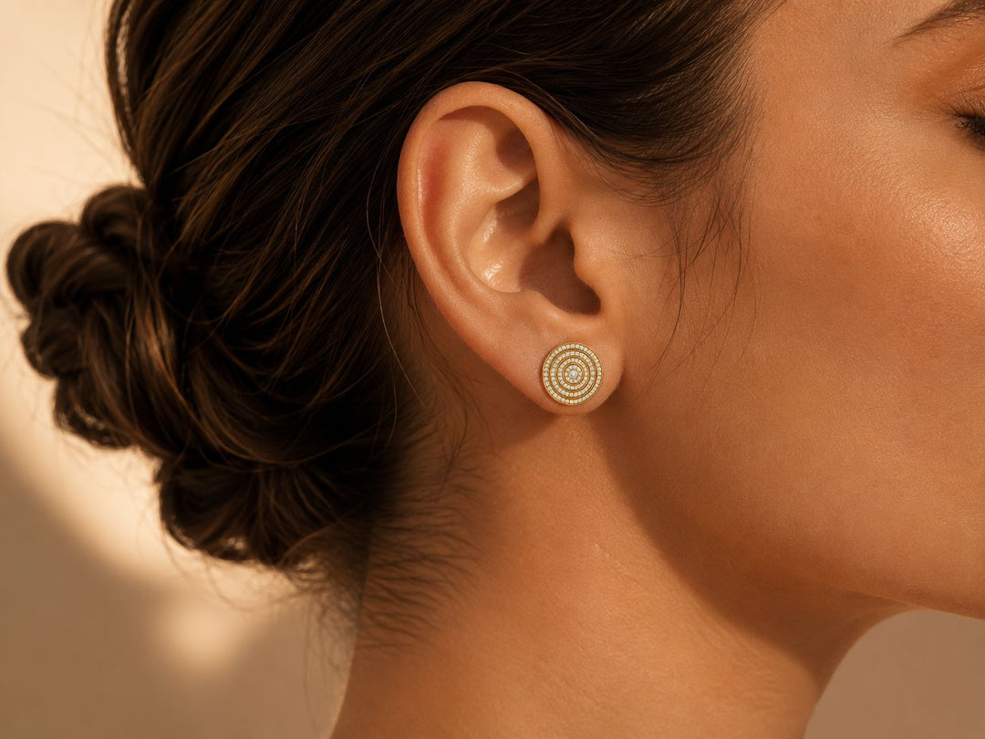 Universum Pave Studs earrings Universum 