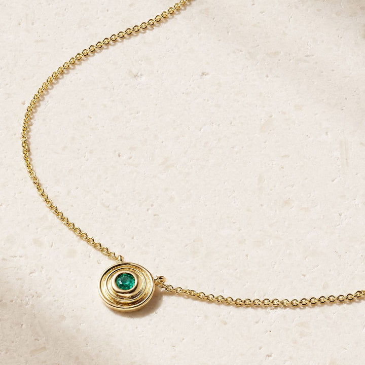 Universum Petite Emerald Necklace Necklace Universum 