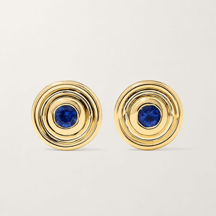 Universum Petite Sapphire Stud Earrings earrings Universum 