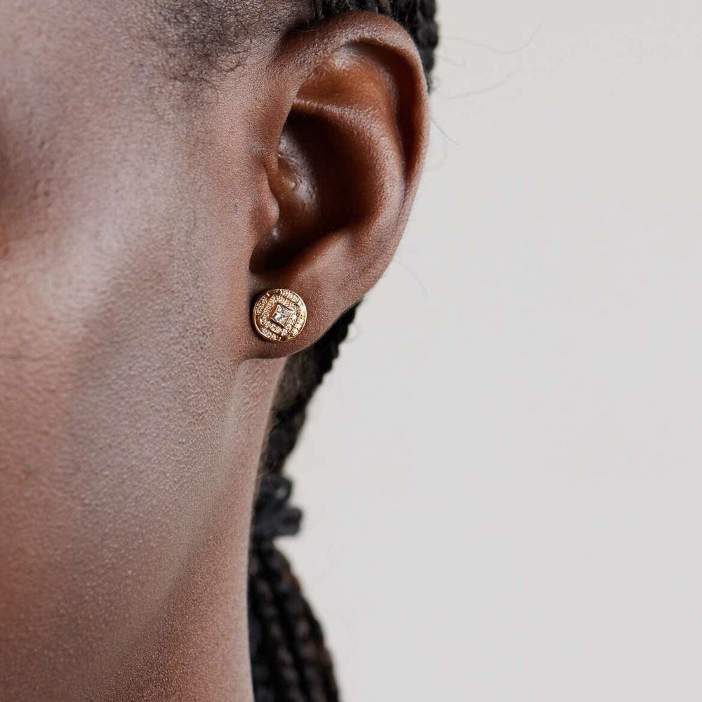 Veni Diamant Pavé Diamond Stud Earrings earrings Veni Diamant 