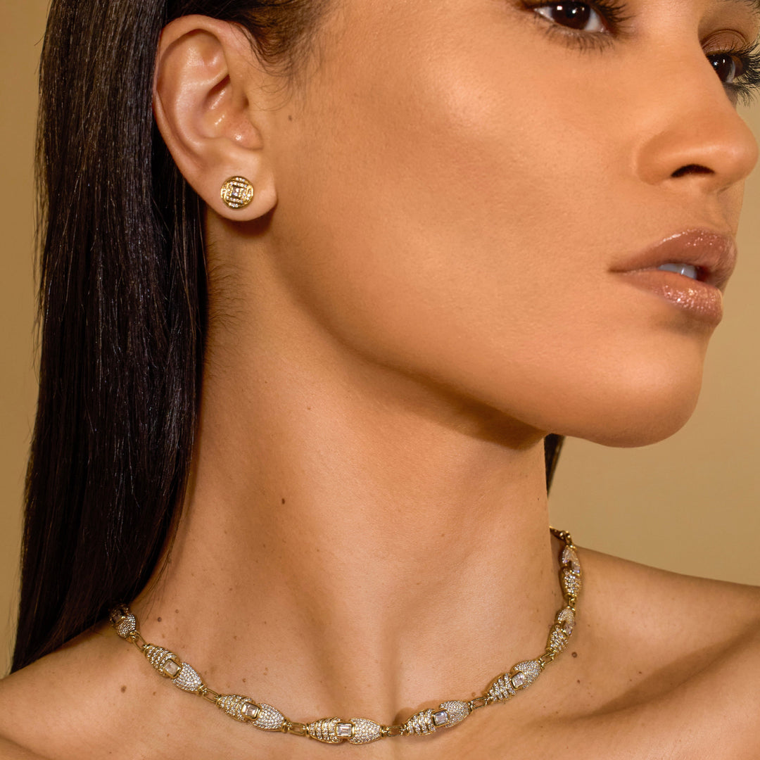 Veni Diamant Pavé Diamond Stud Earrings earrings Veni Diamant 