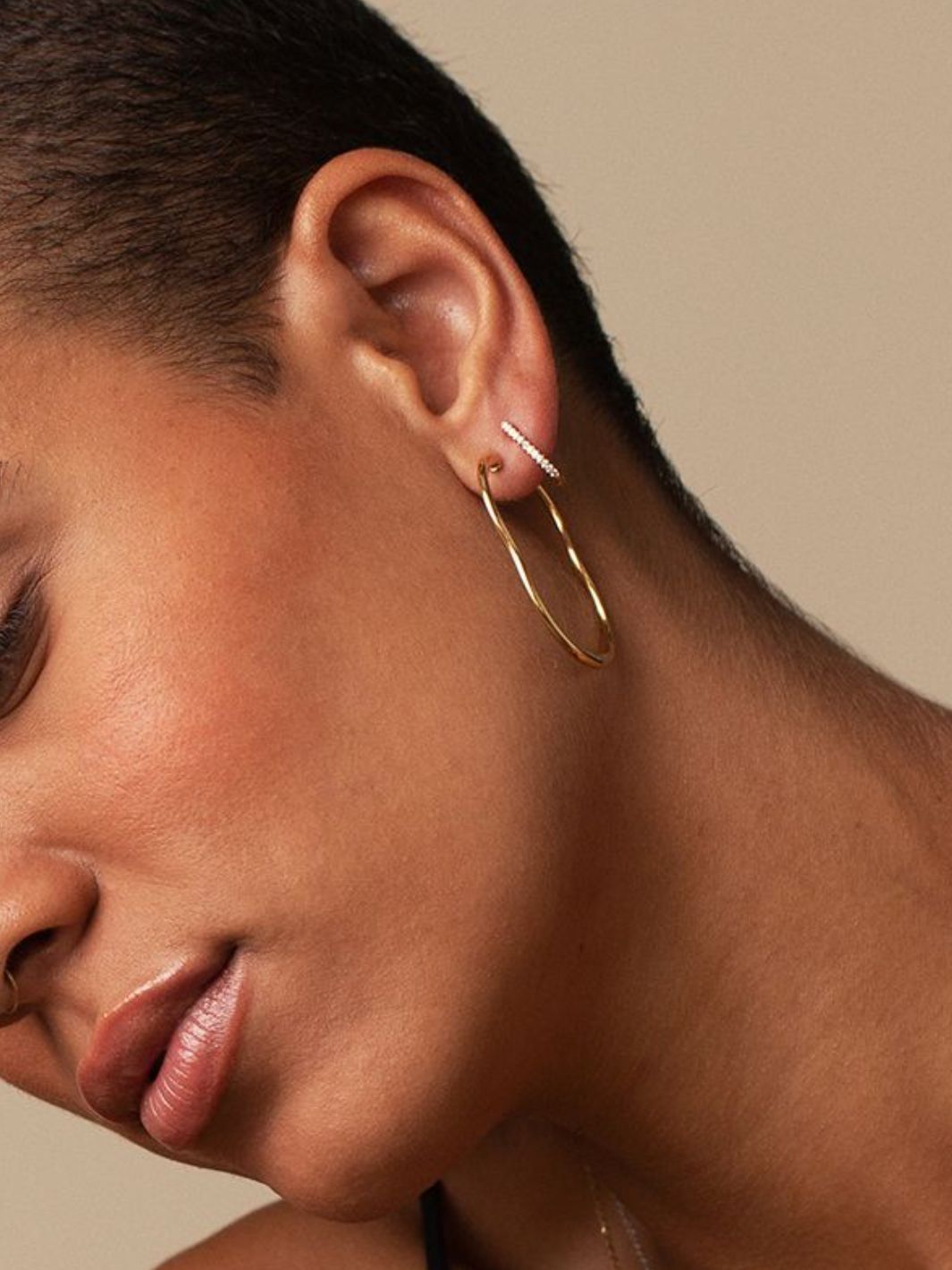 BERCEAU - Grande Berceau Hoops earrings ALMASIKA 