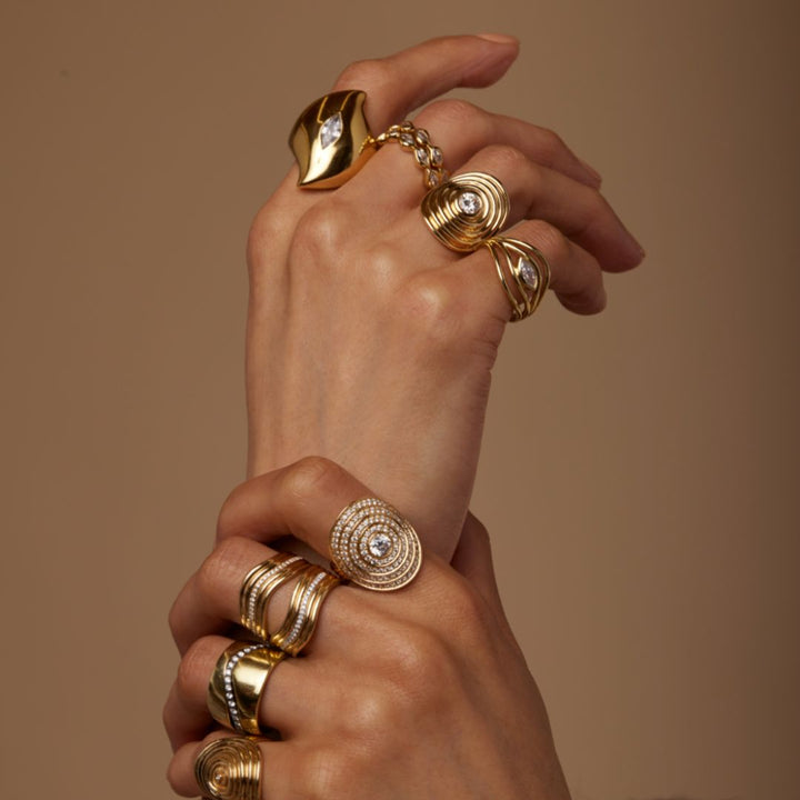 Berceau Huit Gold & Diamond ring Ring ALMASIKA 