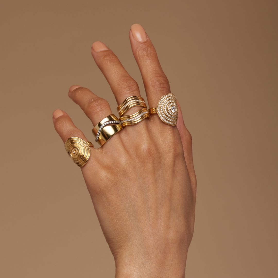 Berceau Huit Gold & Diamond ring Ring ALMASIKA 