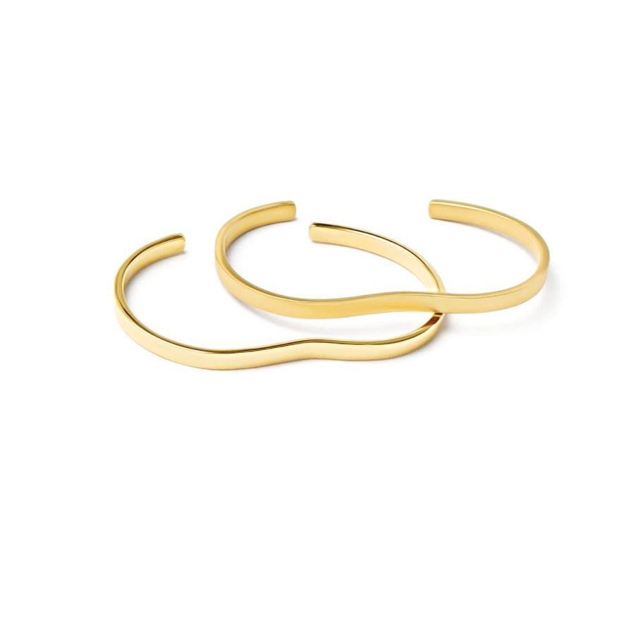 BERCEAU - Men's 18k Gold Open Cuff bracelet Berceau 