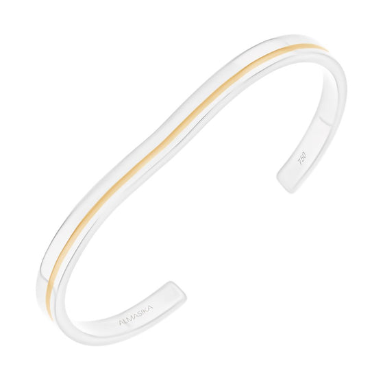 BERCEAU - Men's Open Cuff bracelet ALMASIKA 
