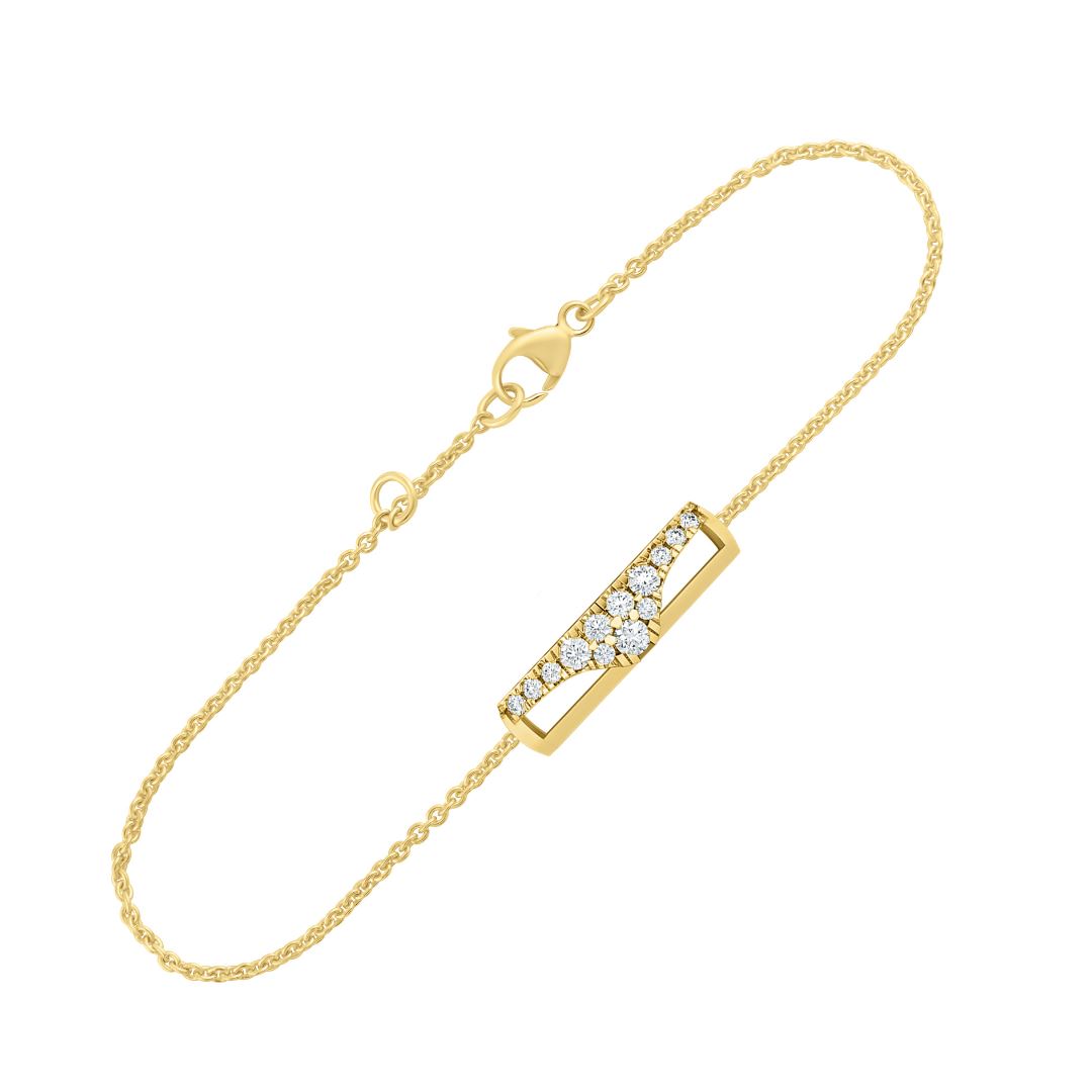 BERCEAU - Pave Bar Bracelet bracelet Berceau 