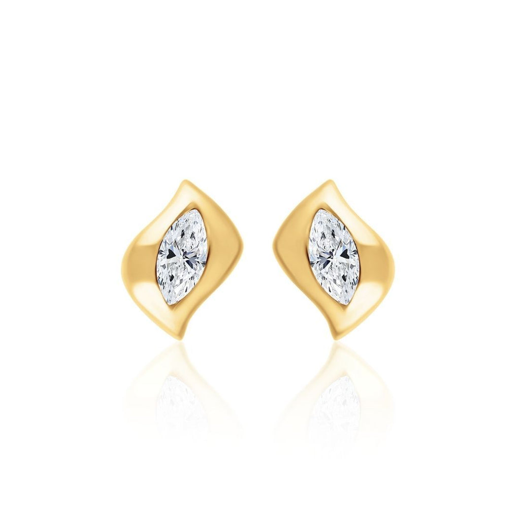 Harmony Diamond Petite Stud Earrings
