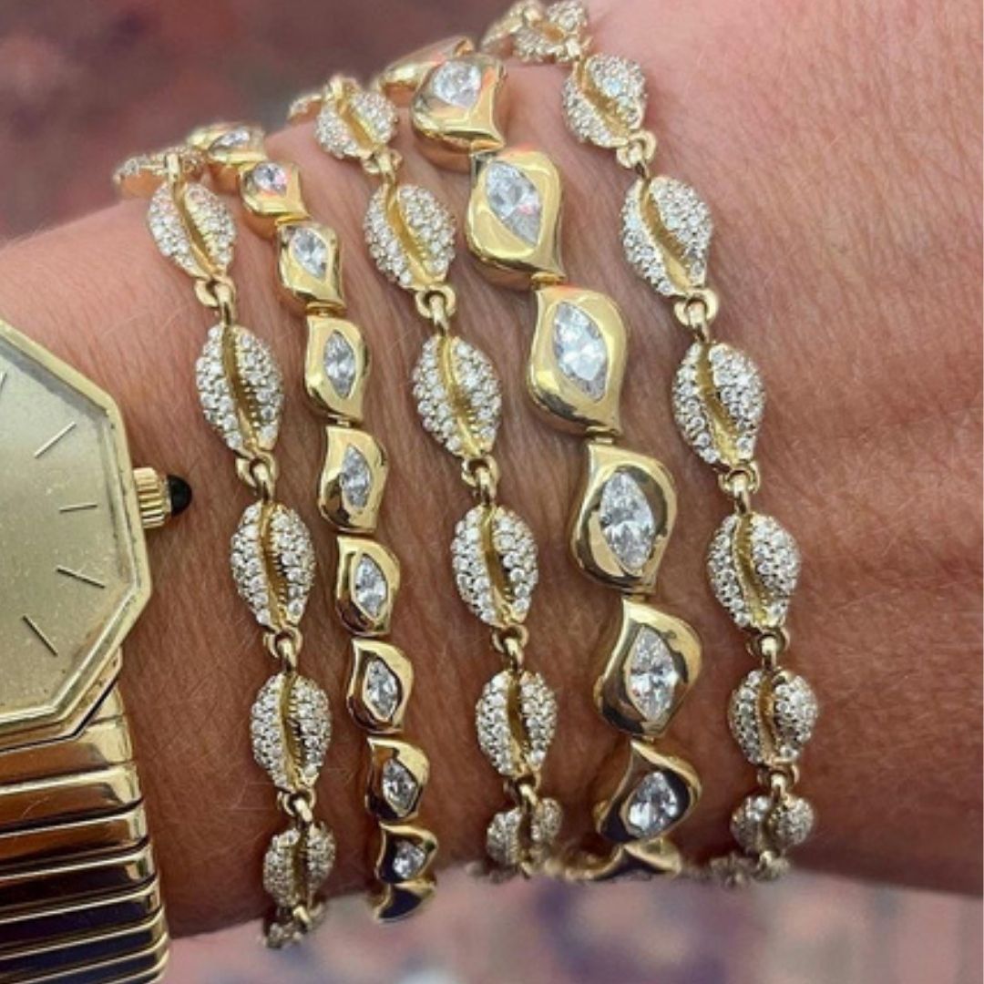 Harmony - Petite Tennis Bracelet bracelet ALMASIKA 