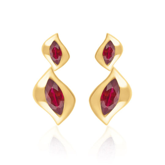 Harmony - Ruby Climbers earrings Harmony 