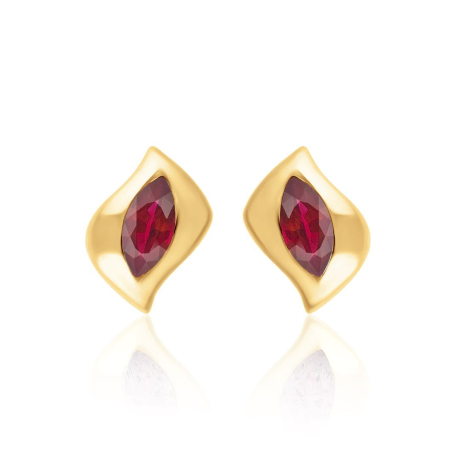 Harmony - Ruby Studs earrings Harmony 