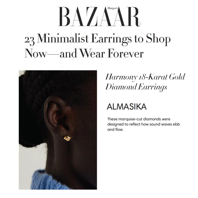 Harmony - Studs earrings ALMASIKA 