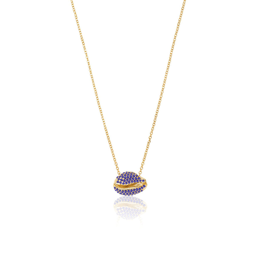 LE CAURI Arc en Ciel - Blue Sapphires Necklace ALMASIKA 