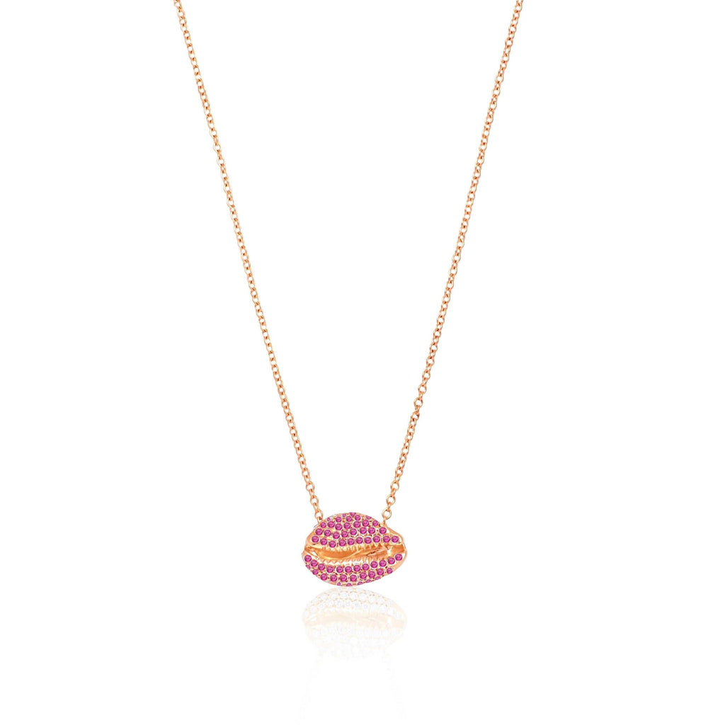 Endiamanté Sapphire Arc en Ciel Necklace