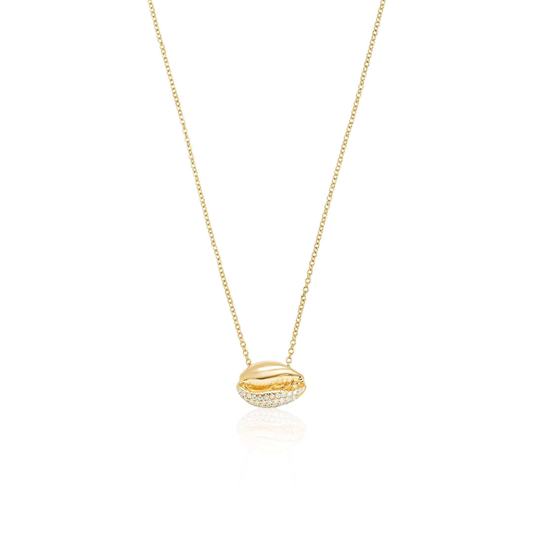 LE CAURI ENDIAMANTÉ Diamond necklace - Demi Pave Necklace ALMASIKA 