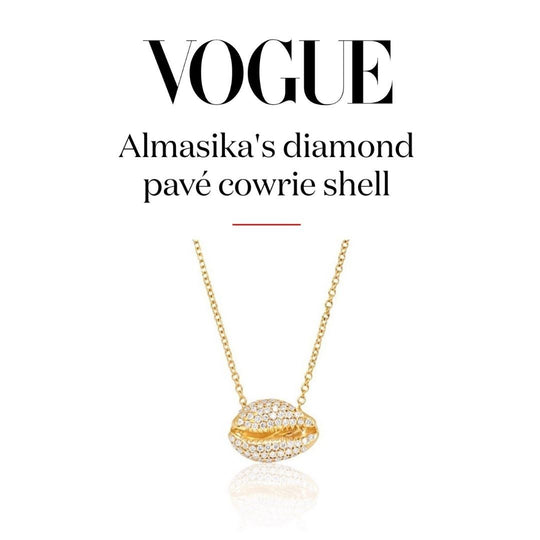 LE CAURI ENDIAMANTÉ Diamond necklace - White Full Pave Necklace ALMASIKA 