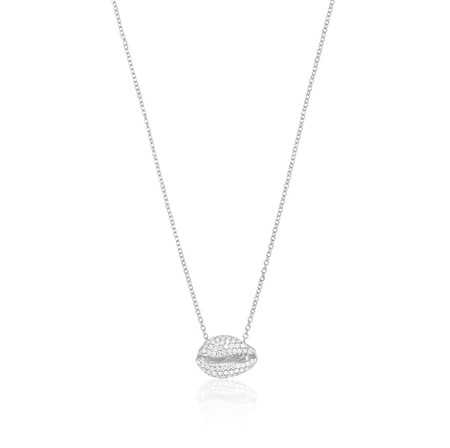LE CAURI ENDIAMANTÉ Diamond necklace - White Full Pave Necklace ALMASIKA 