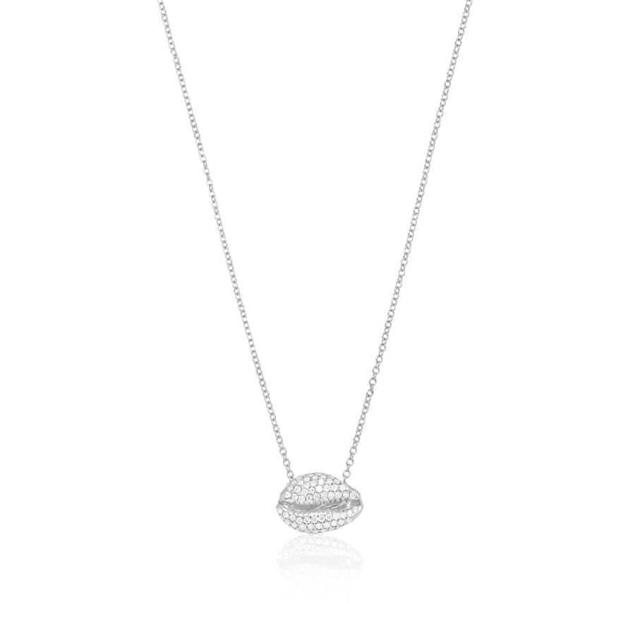 LE CAURI ENDIAMANTÉ Diamond necklace - White Full Pave Necklace ALMASIKA 