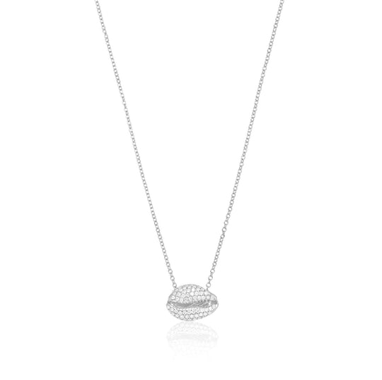 LE CAURI ENDIAMANTÉ Diamond necklace - White Full Pave Necklace Le Cauri Endiamanté 