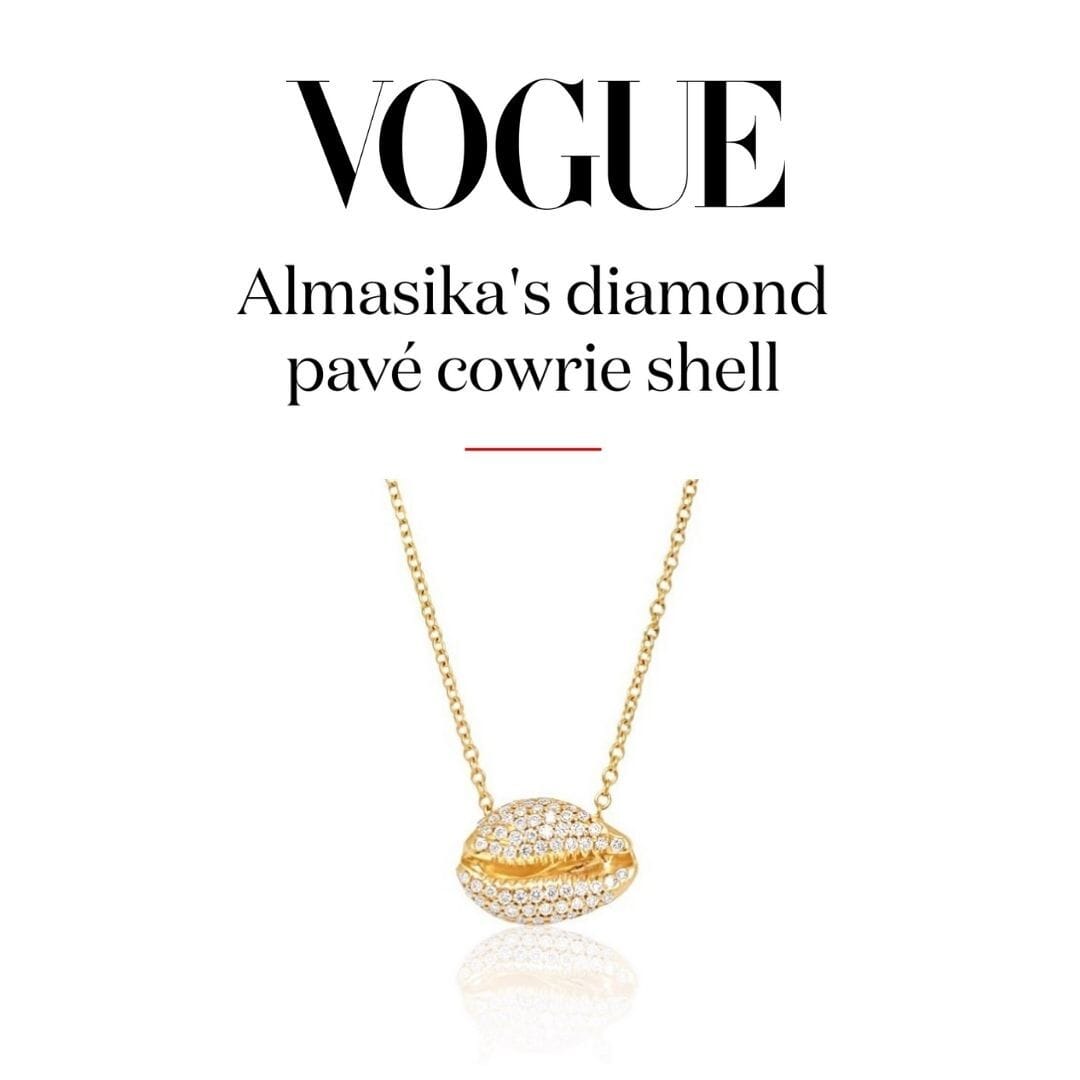 LE CAURI ENDIAMANTÉ Diamond necklace - White Full Pave Necklace Le Cauri Endiamanté 