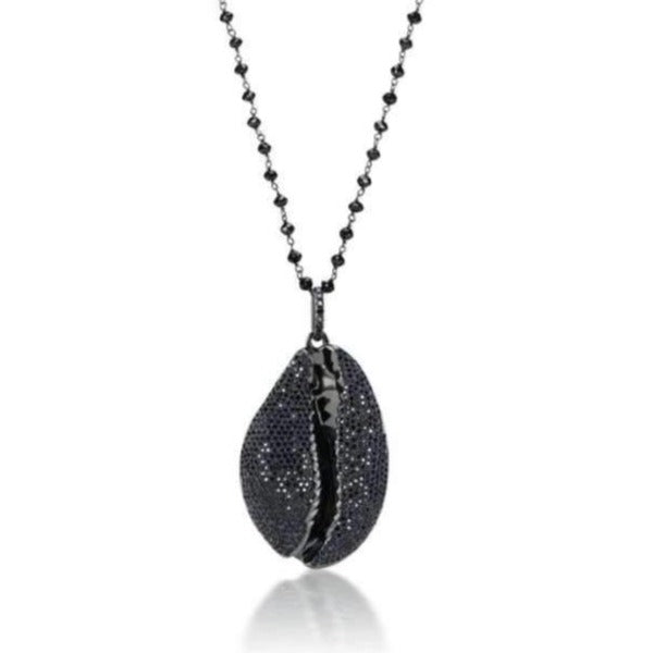 LE CAURI ENDIAMANTÉ Diamond Très Grand Necklace - Black Necklace ALMASIKA 