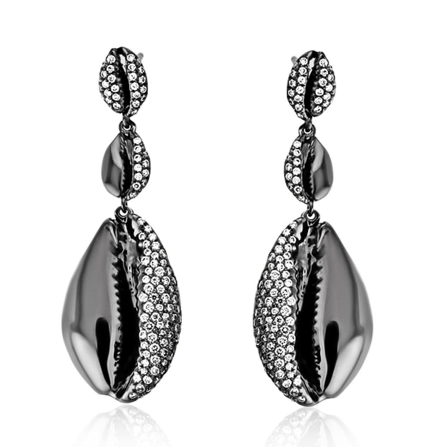 LE CAURI ENDIAMANTÉ - Drop Diamond Earrings earrings ALMASIKA 