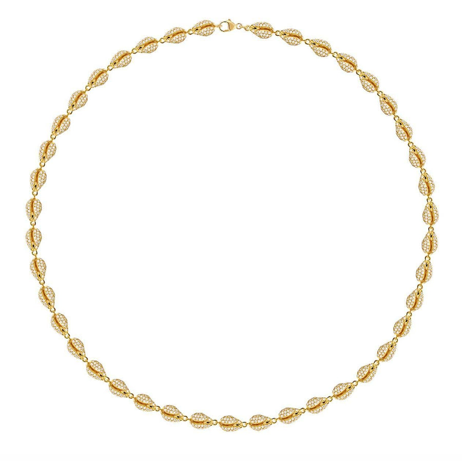 LE CAURI ENDIAMANTÉ - Le Cauri Tennis Necklace Pave Necklace ALMASIKA 