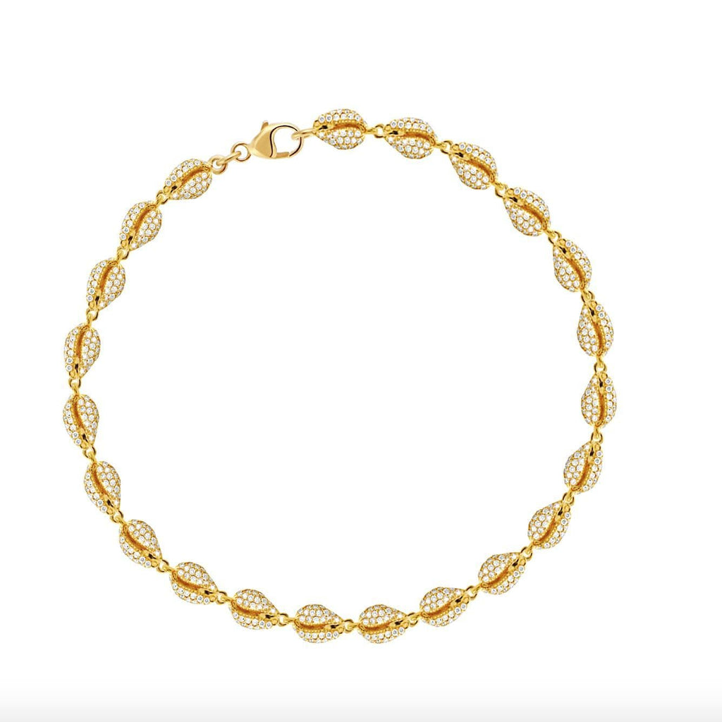 Endiamanté Pavé Tennis Bracelet