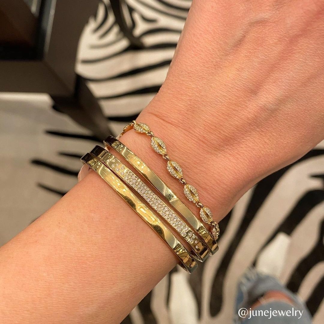 Le Cauri Endiamanté Tennis Bracelet bracelet ALMASIKA 