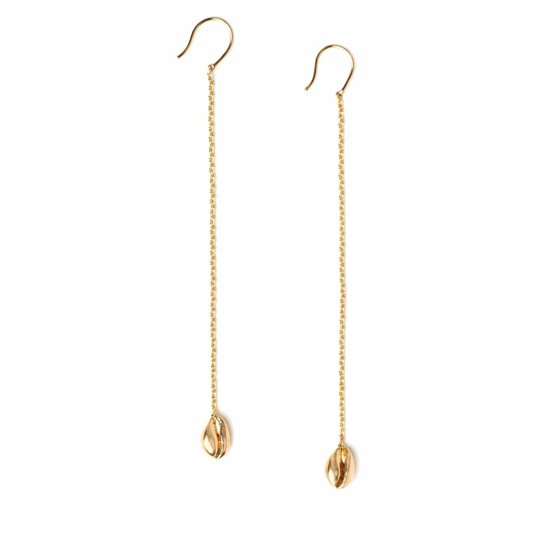 LE CAURI ENDIAMANTÉ XL drop earrings in 18k Gold earrings ALMASIKA 
