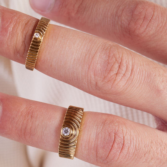 Men's Universum Petite Band Ring Sagesse 