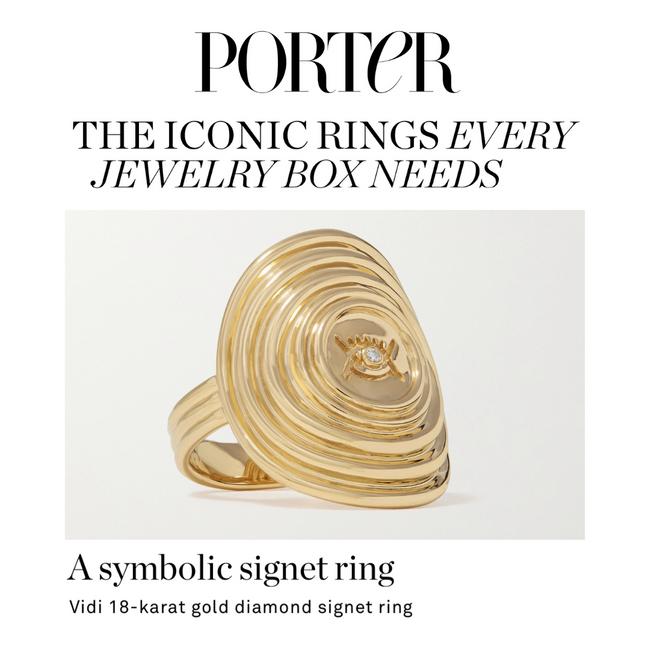 Men's Vici Signet Ring Ring Sagesse 